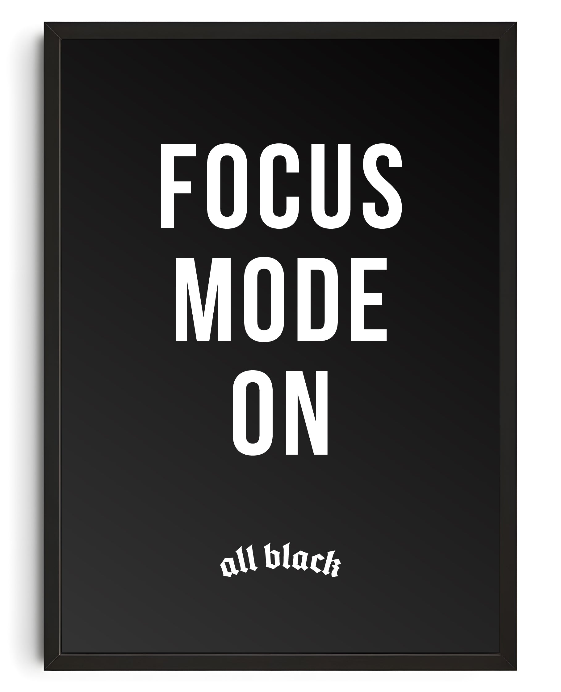 FOCUS MODE ON CANVAS
