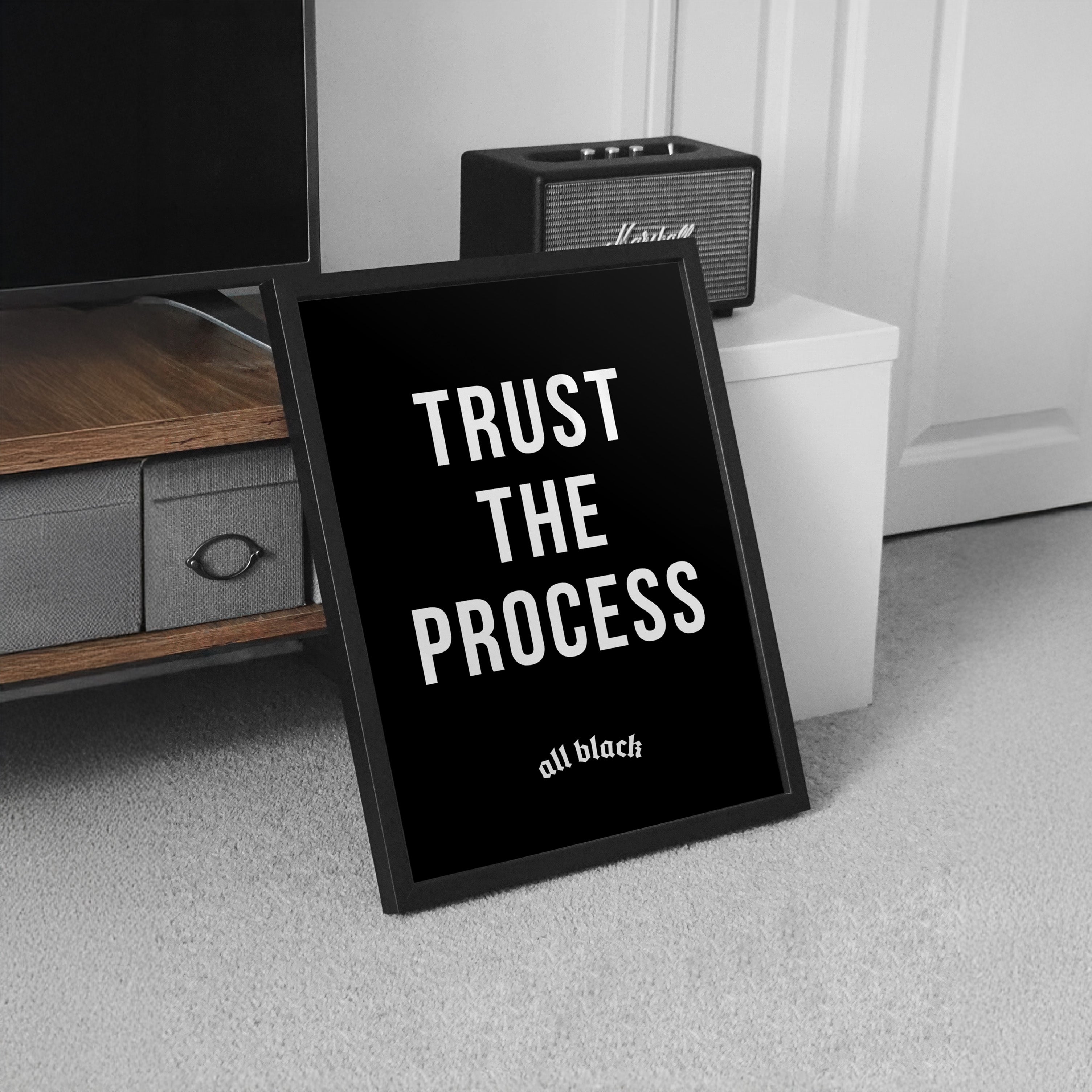 TRUST THE PROCESS CANVAS