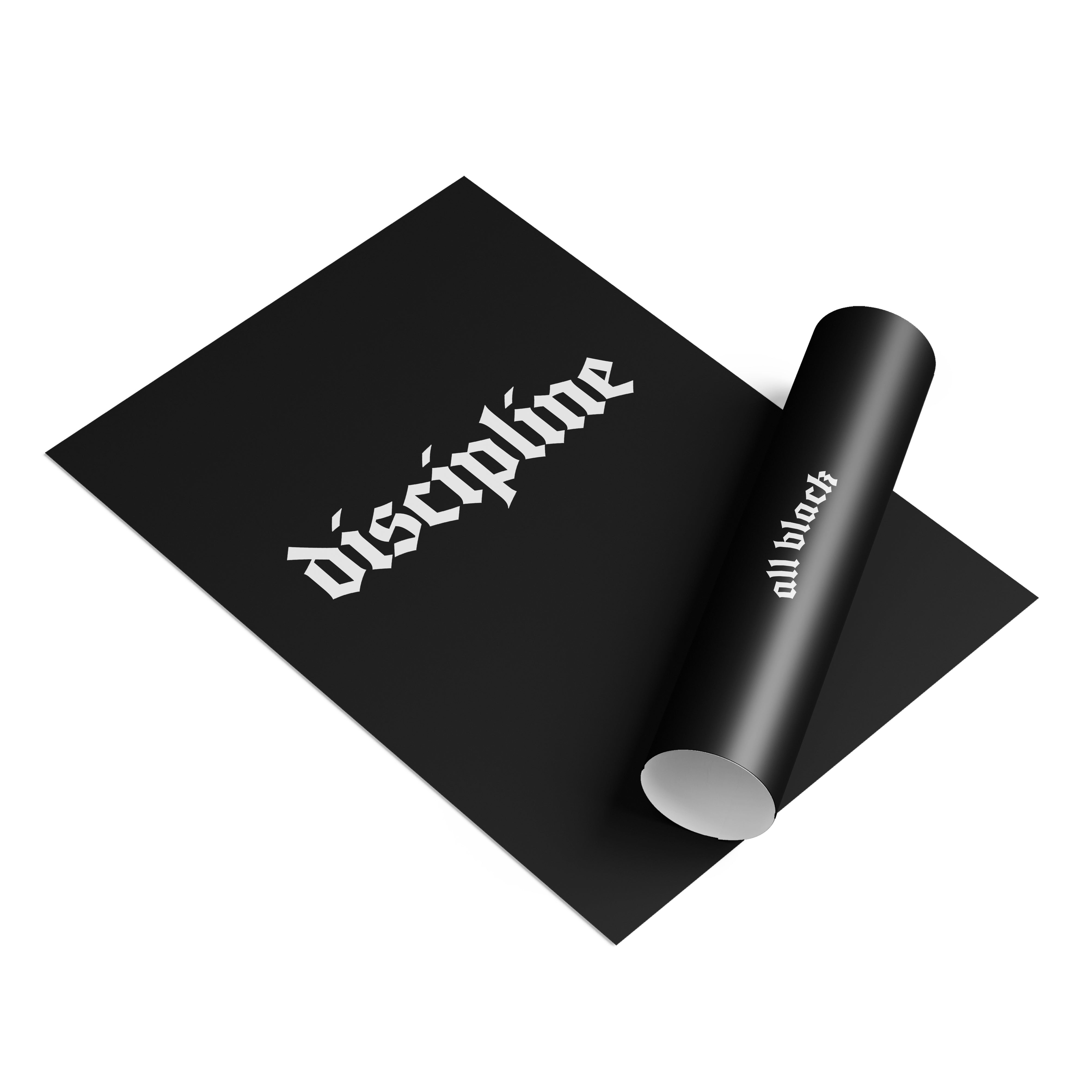 DISCIPLINE CANVAS BY ALL BLACK