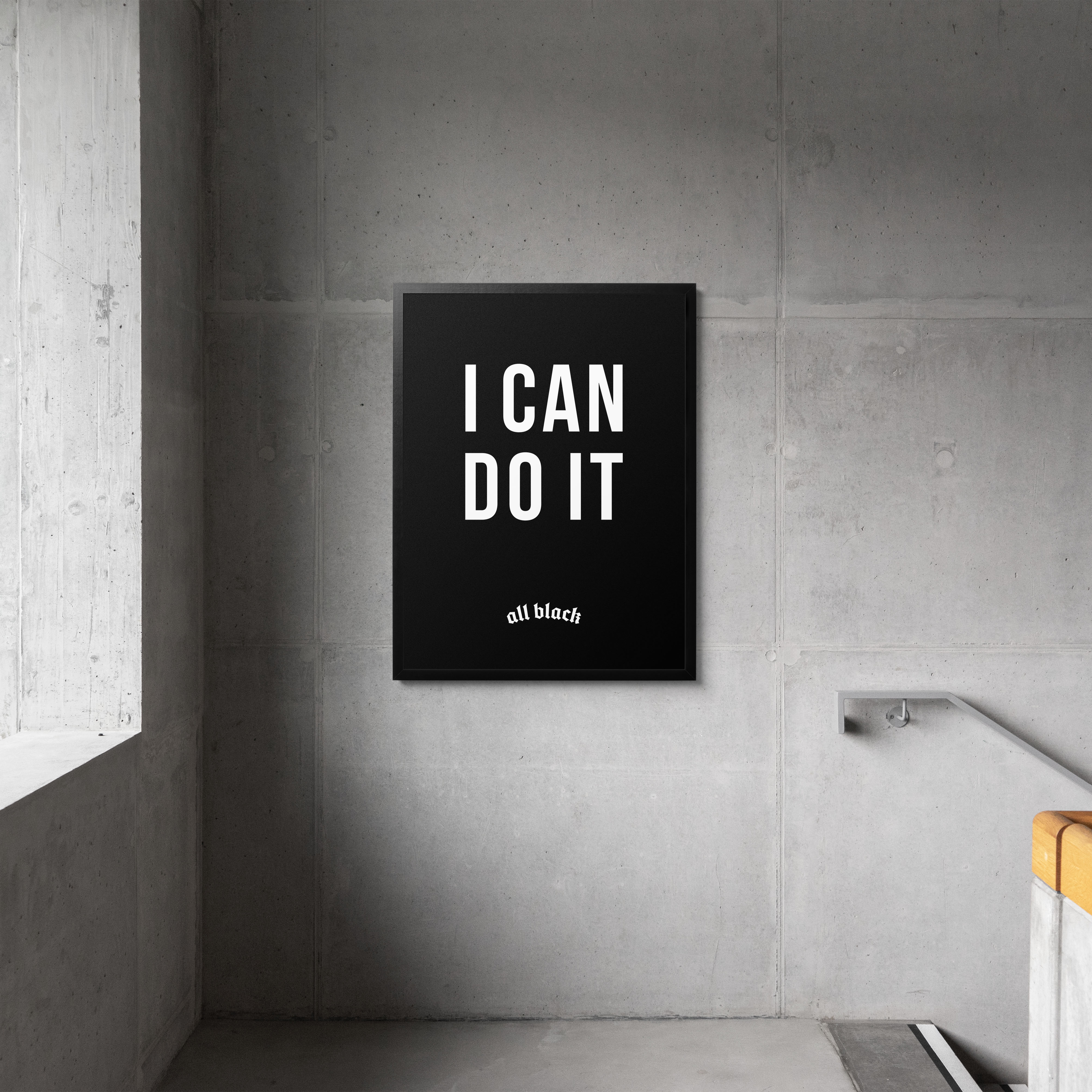 I CAN DO IT CANVAS